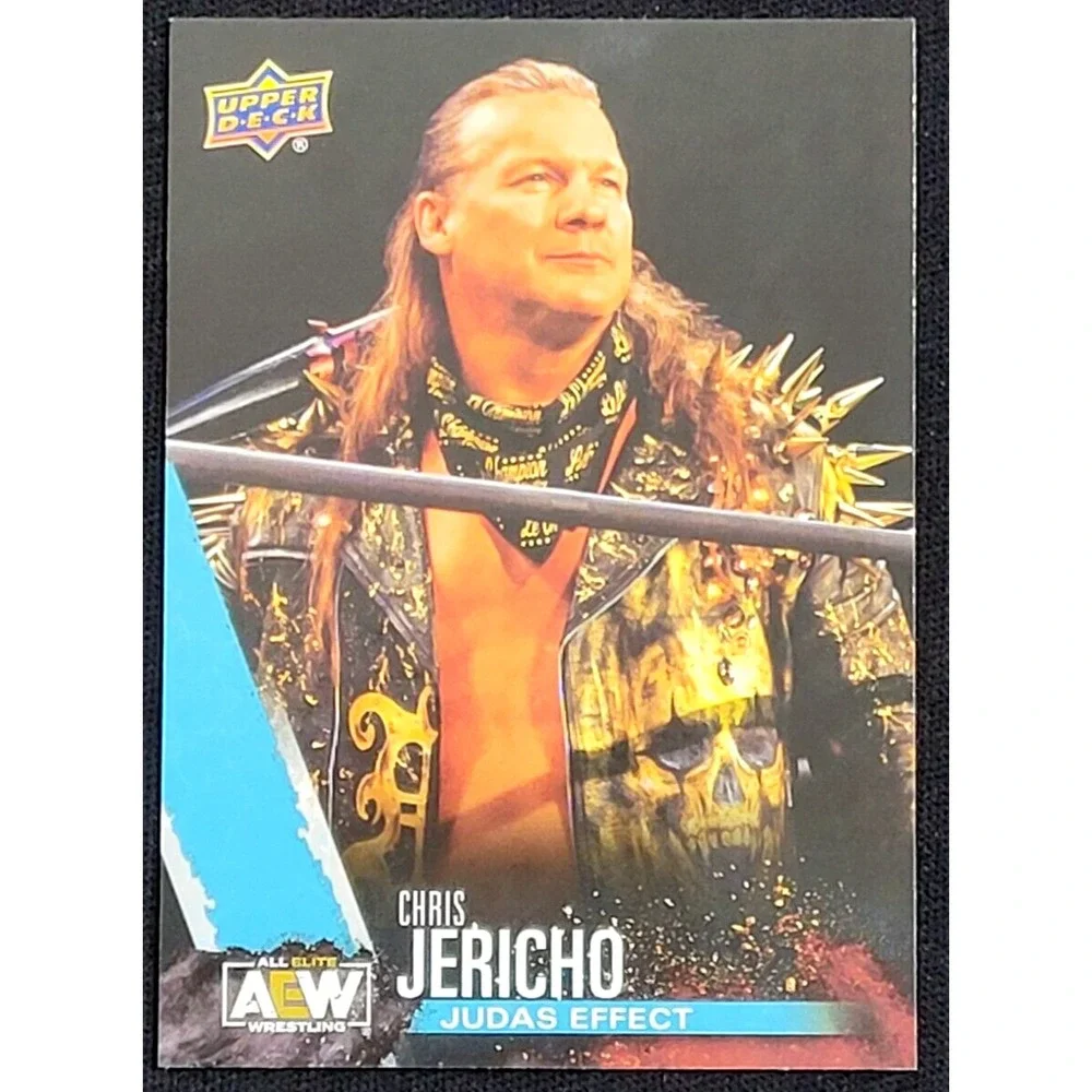2021 UPPER‎ DECK AEW CHRIS JERICHO FINISHER